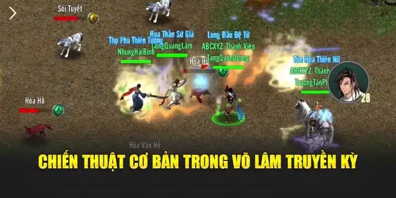 Chiến thuật cơ bản trong Võ Lâm Truyền Kỳ